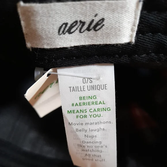 ● Aerie | Flannel Baseball Hat - Picture 10 of 14